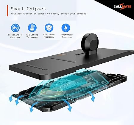 Magnetic Duo Wireless Charging Pad, Portable 2 In 1 Foldable Charging Dock Power Station Multiple Devices Wireless Charger Magnetic Duo Wireless Charging Pad, Portable 2 In 1 Foldable Charging Dock Power Station Multiple Devices Wireless Charger